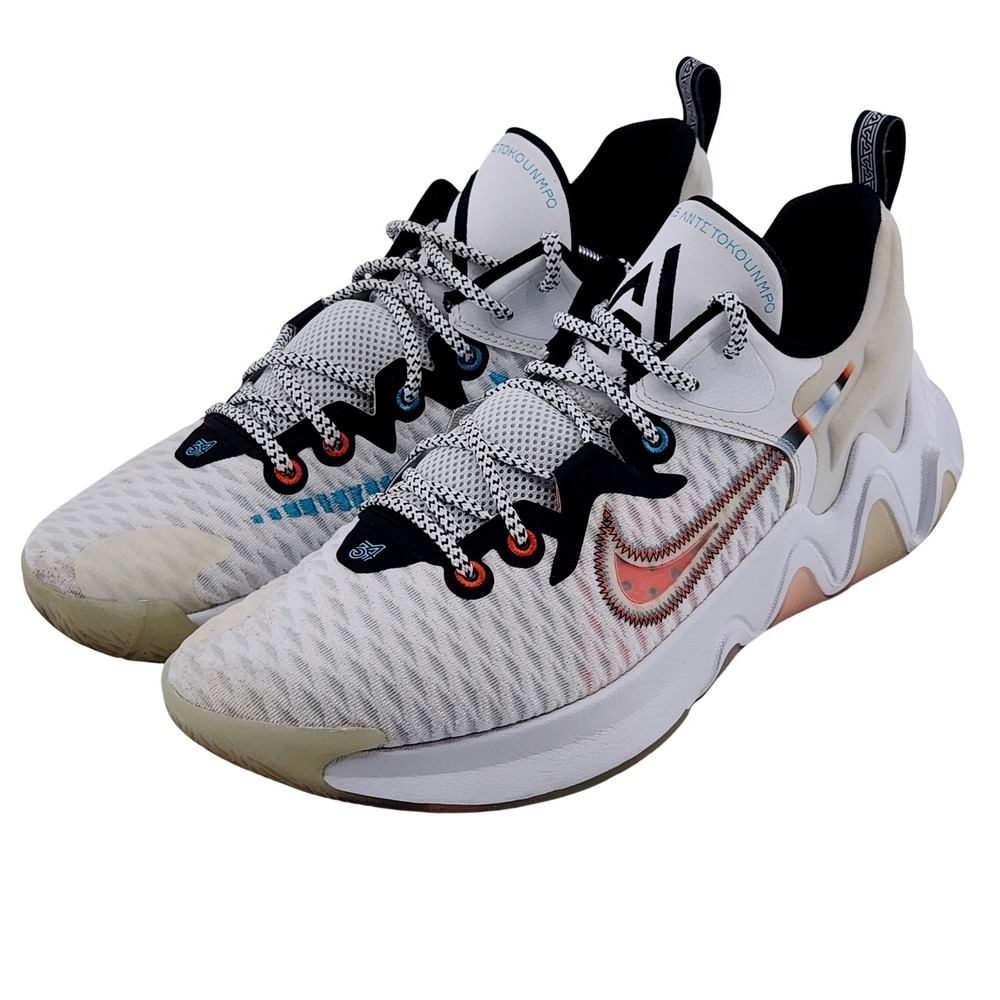 Nike Giannis Immortality Men 13 White Basketball Shoes DH4470-100 Low Top
